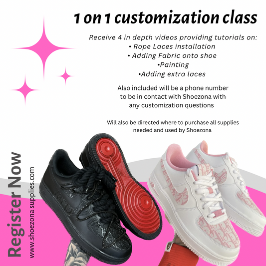 1 on 1 Sneaker Customization Course