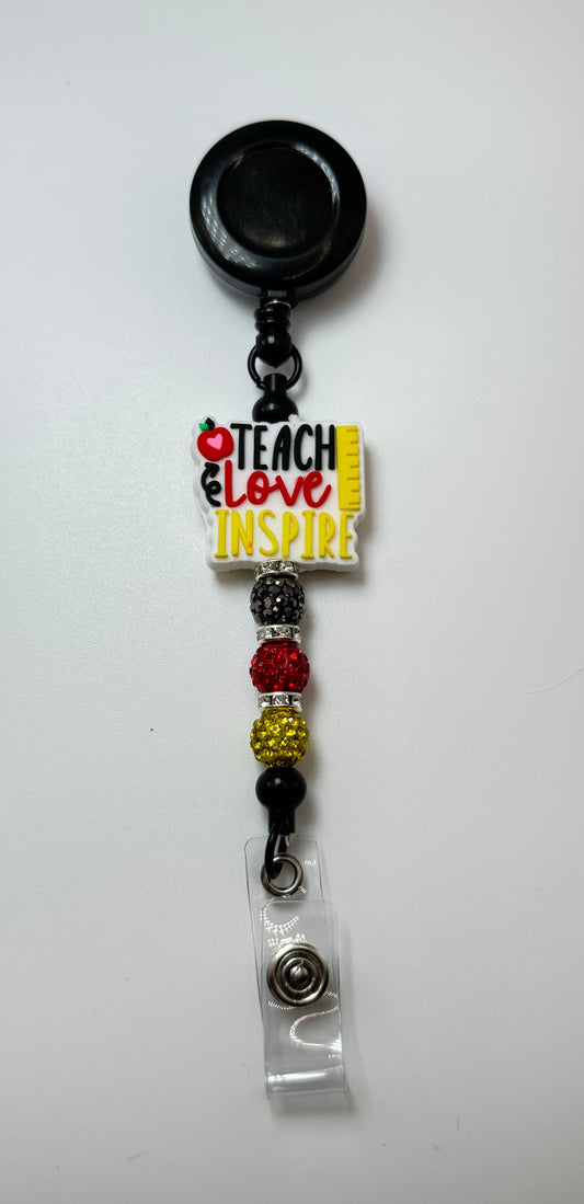 Beaded Badge Reel : RTS