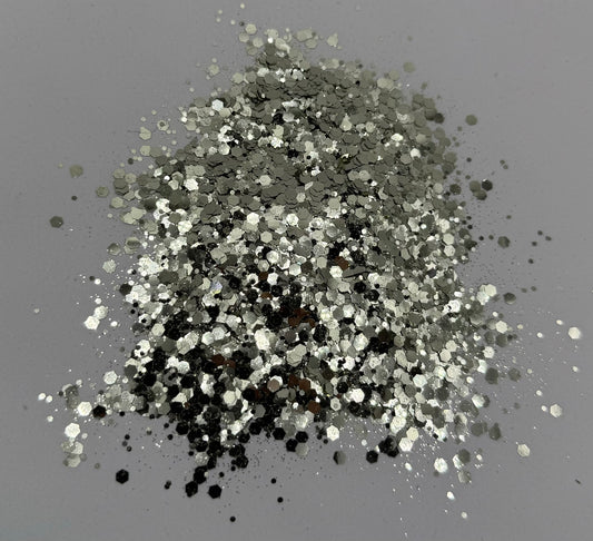 Silver Chunky Glitter : 6